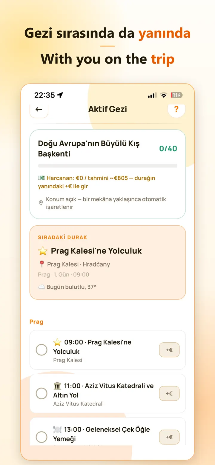 Aktif gezi takibi