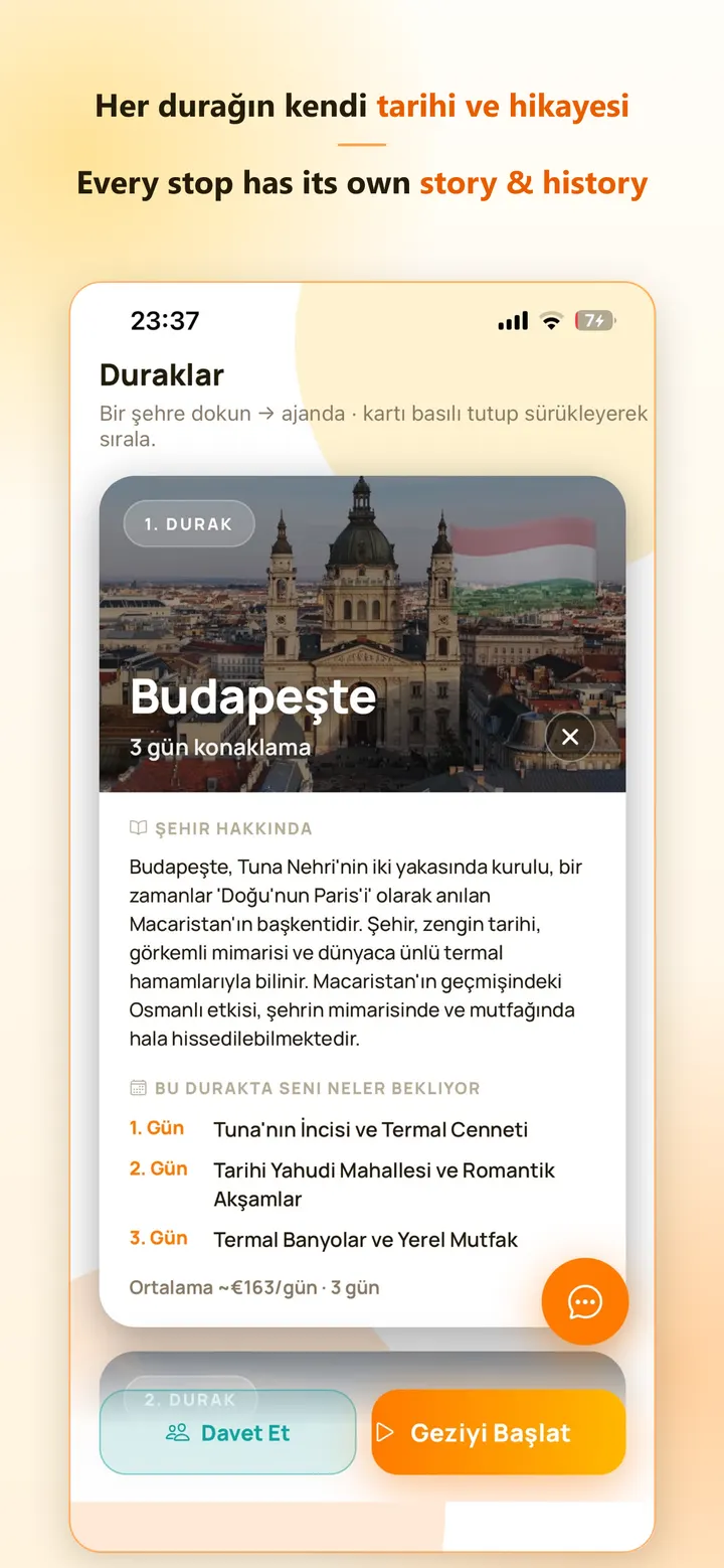 Şehir hakkında bilgi kartı